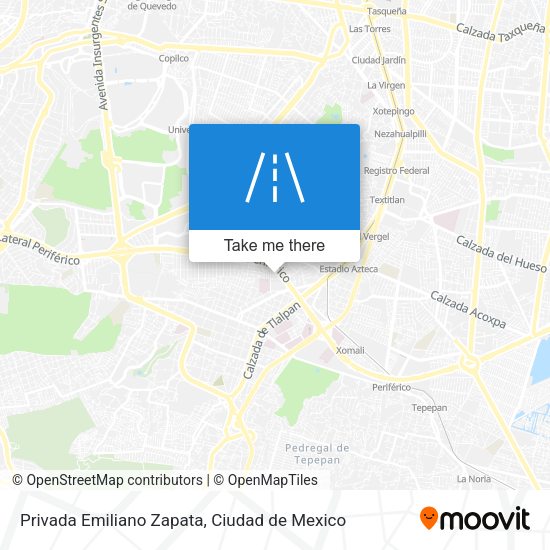 Mapa de Privada Emiliano Zapata
