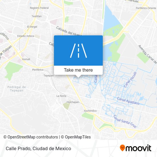 Mapa de Calle Prado