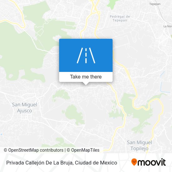 Mapa de Privada Callejón De La Bruja