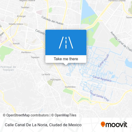 Calle Canal De La Noria map