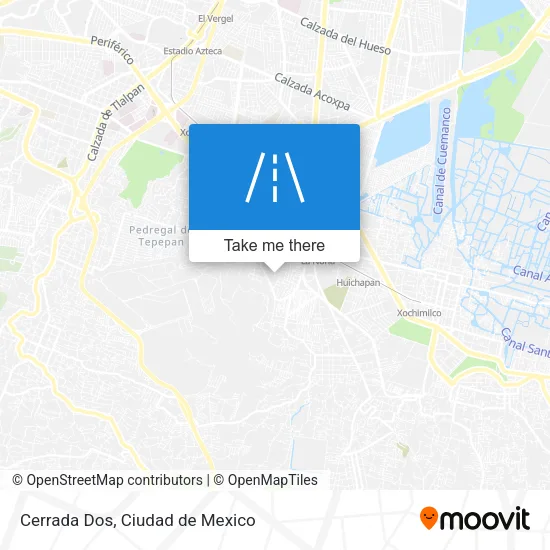 Mapa de Cerrada Dos