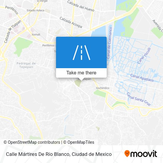 Calle Mártires De Río Blanco map