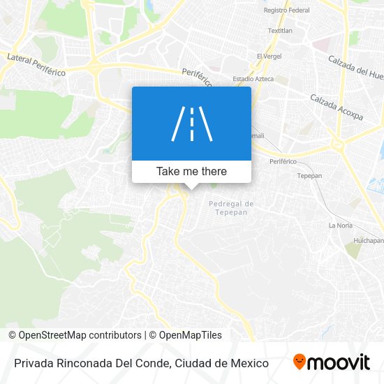 Privada Rinconada Del Conde map