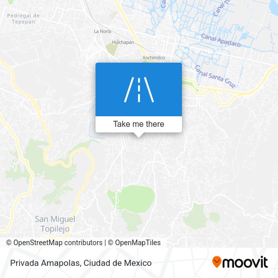 Mapa de Privada Amapolas