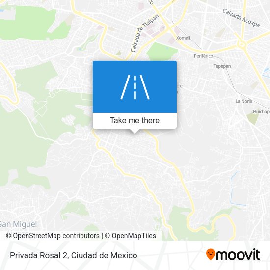Mapa de Privada Rosal 2