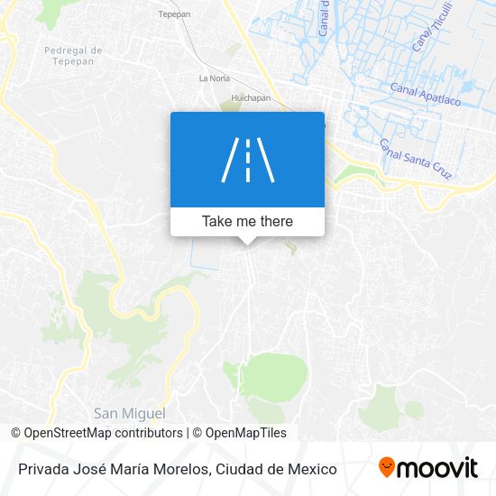Mapa de Privada José María Morelos