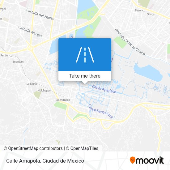 Calle Amapola map
