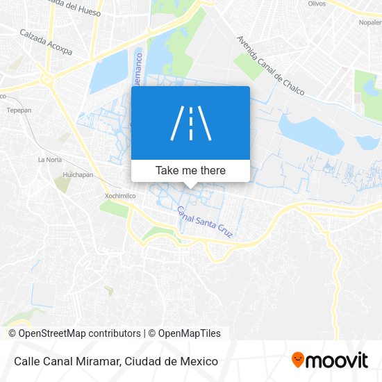Calle Canal Miramar map