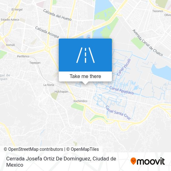 Cerrada Josefa Ortiz De Domínguez map