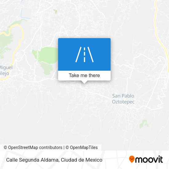 Calle Segunda Aldama map