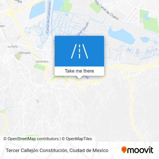 Tercer Callejón Constitución map