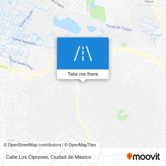 Mapa de Calle Los Cipreses