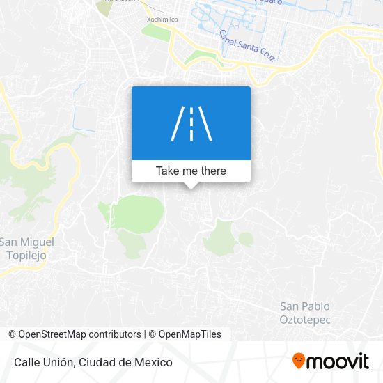Calle Unión map