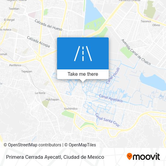 Primera Cerrada Ayecatl map