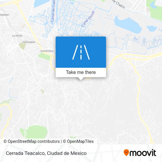 Cerrada Teacalco map