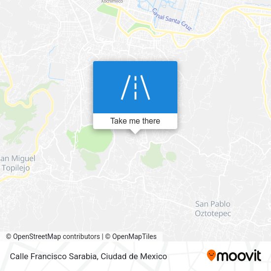 Mapa de Calle Francisco Sarabia