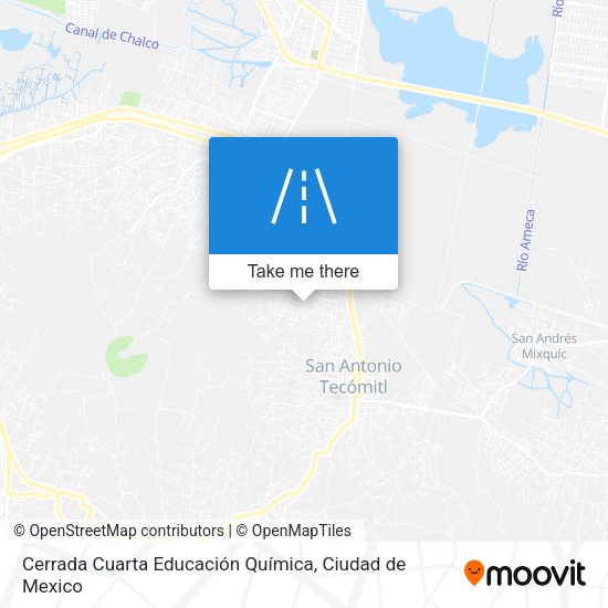 Cerrada Cuarta Educación Química map