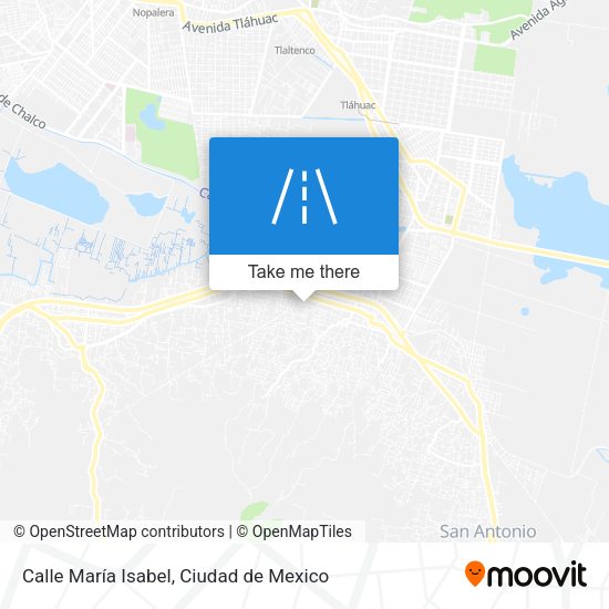 Calle María Isabel map