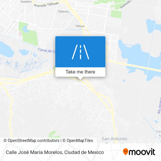 Calle José María Morelos map