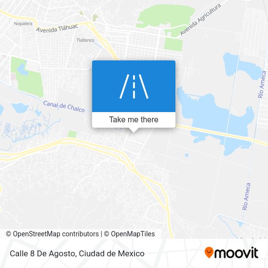Mapa de Calle 8 De Agosto