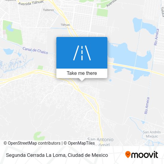 Segunda Cerrada La Loma map
