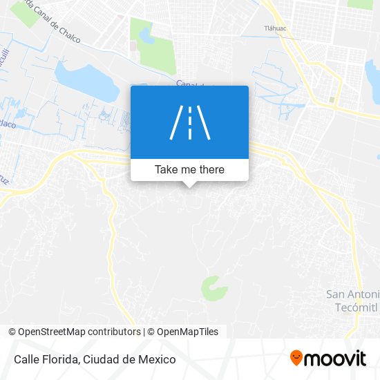 Calle Florida map