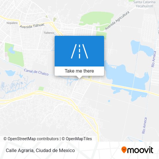 Calle Agraria map