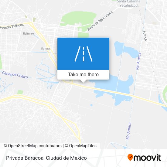 Mapa de Privada Baracoa