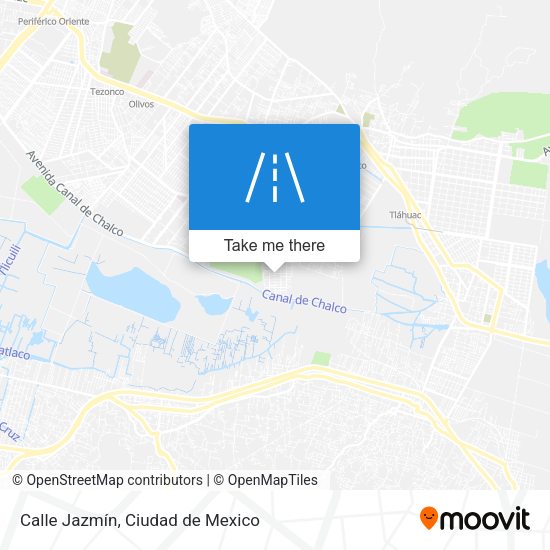 Calle Jazmín map