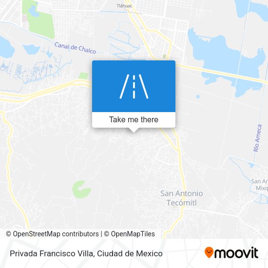 Privada Francisco Villa map