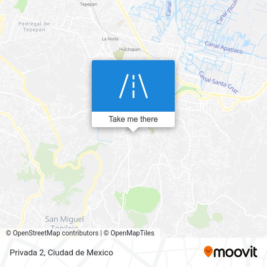 Mapa de Privada 2
