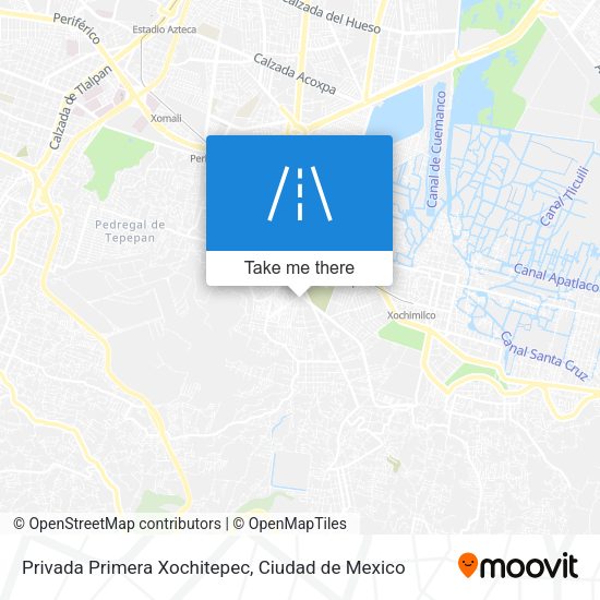 Privada Primera Xochitepec map