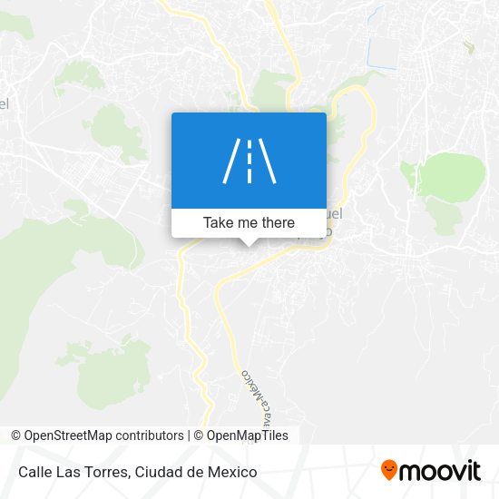 Mapa de Calle Las Torres
