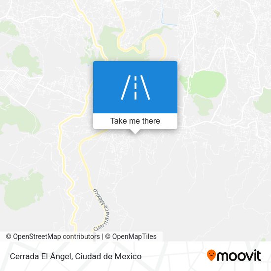 Cerrada El Ángel map