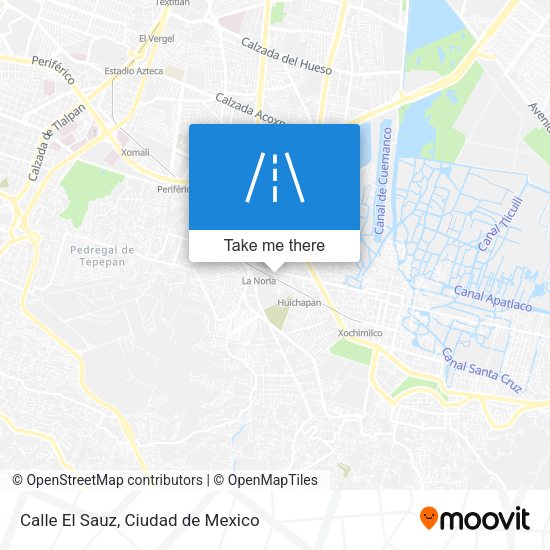 Mapa de Calle El Sauz