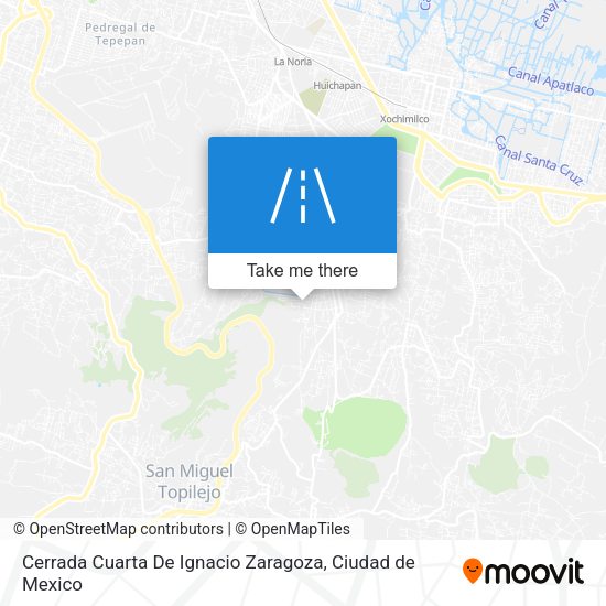 Mapa de Cerrada Cuarta De Ignacio Zaragoza