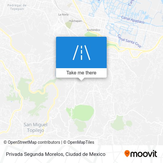 Mapa de Privada Segunda Morelos