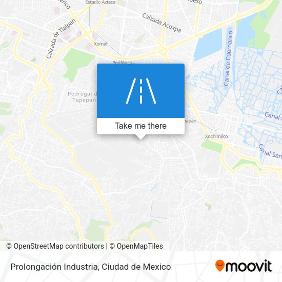 Mapa de Prolongación Industria