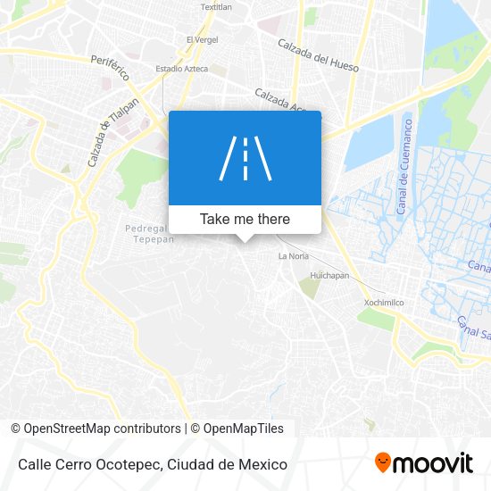 Calle Cerro Ocotepec map