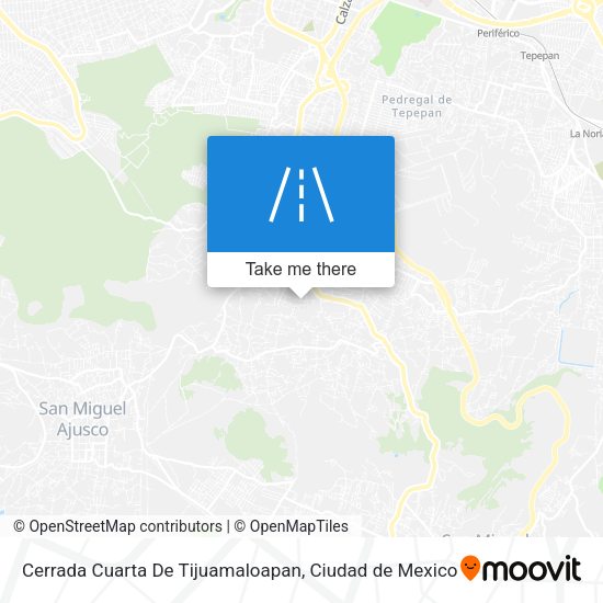 Cerrada Cuarta De Tijuamaloapan map