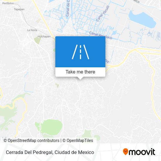 Cerrada Del Pedregal map