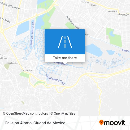 Callejón Álamo map