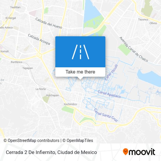 Cerrada 2 De Infiernito map