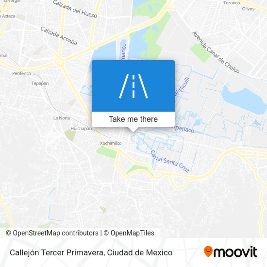 Mapa de Callejón Tercer Primavera