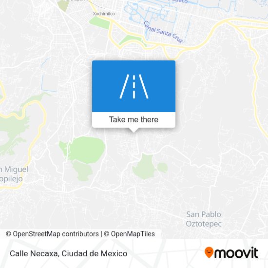 Mapa de Calle Necaxa