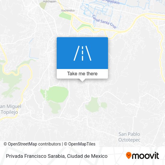 Mapa de Privada Francisco Sarabia