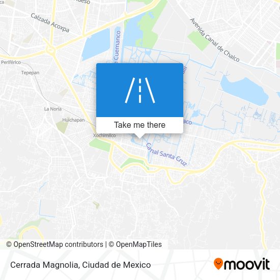 Mapa de Cerrada Magnolia