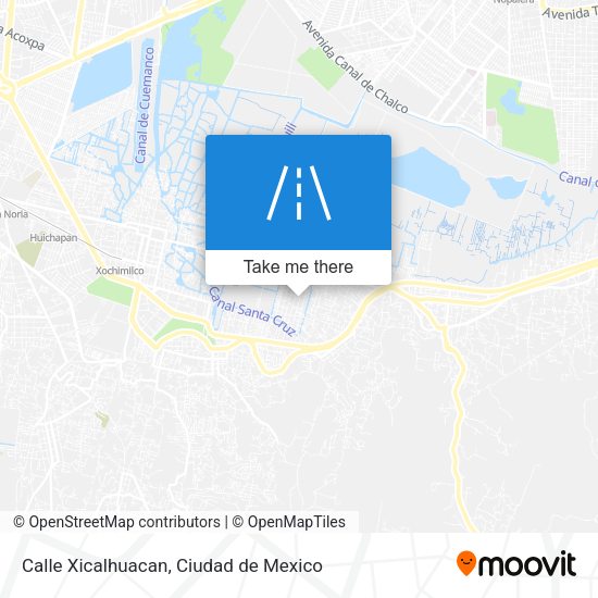 Calle Xicalhuacan map