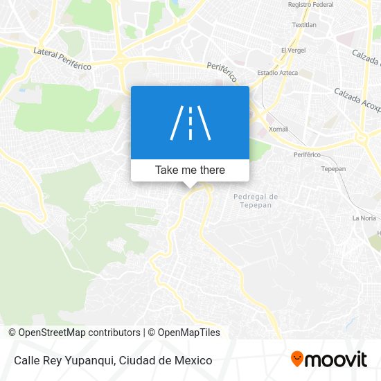 Calle Rey Yupanqui map
