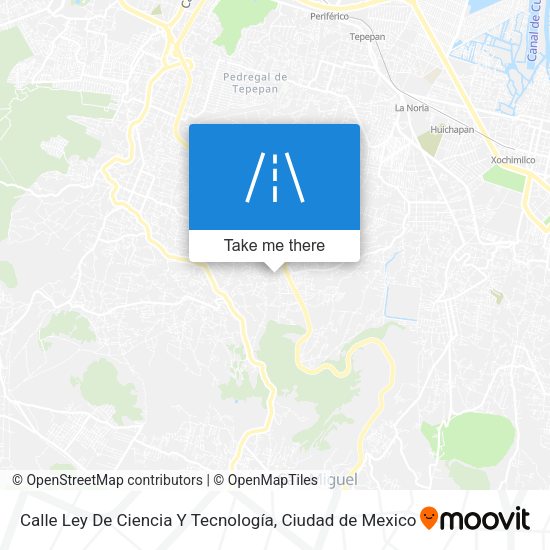 Calle Ley De Ciencia Y Tecnología map